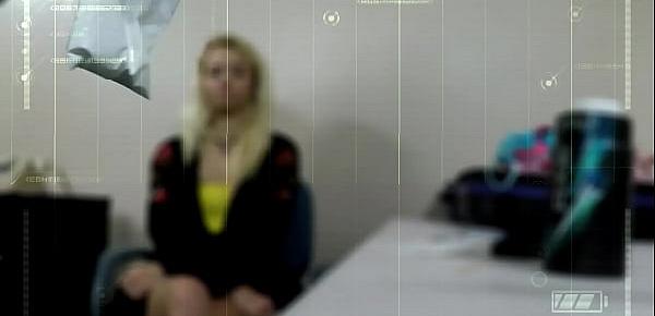  18yo Ashly Anderson Cuffed and Blackmailed By Customs Officer